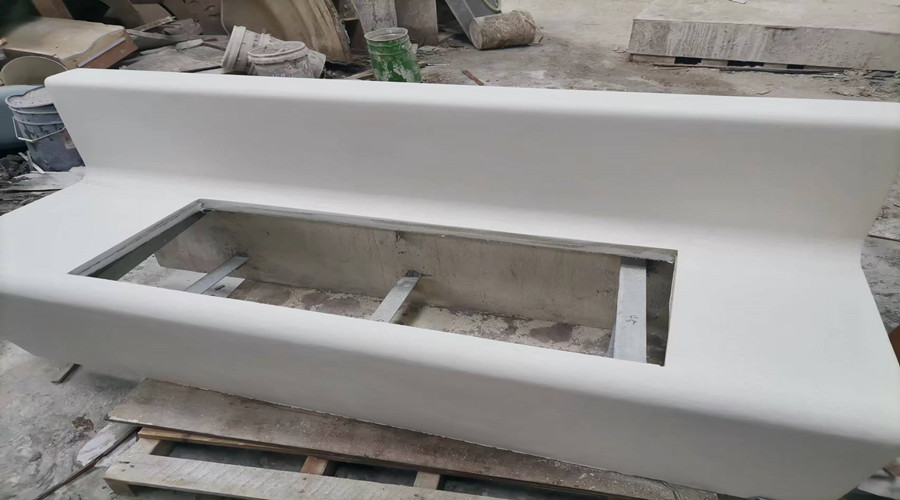 山東陸森市政園林工程GRC坐凳采購選擇飾紀(jì)上品