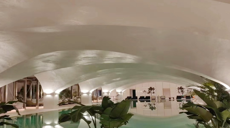 廈門湖心島溫泉會館定制GRG造型 飾紀上品竭誠為服務