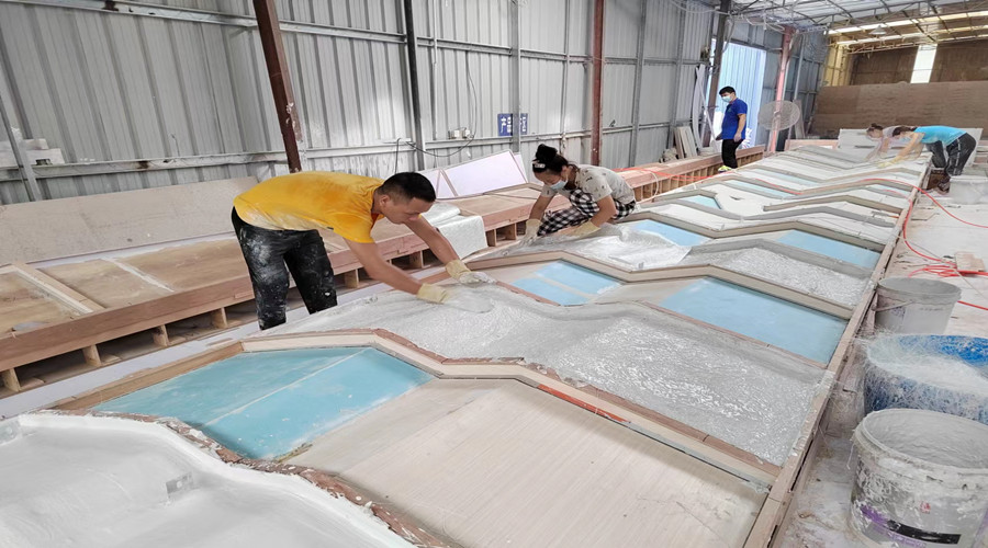 中山完美金鷹廣場(chǎng)采購(gòu)GRG造型產(chǎn)品 飾紀(jì)上品定不負(fù)眾望