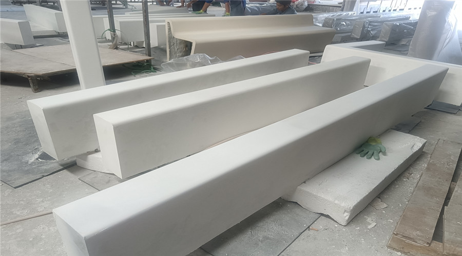 浙江口袋公園-飾紀(jì)上品園林景觀GRC坐凳項(xiàng)目