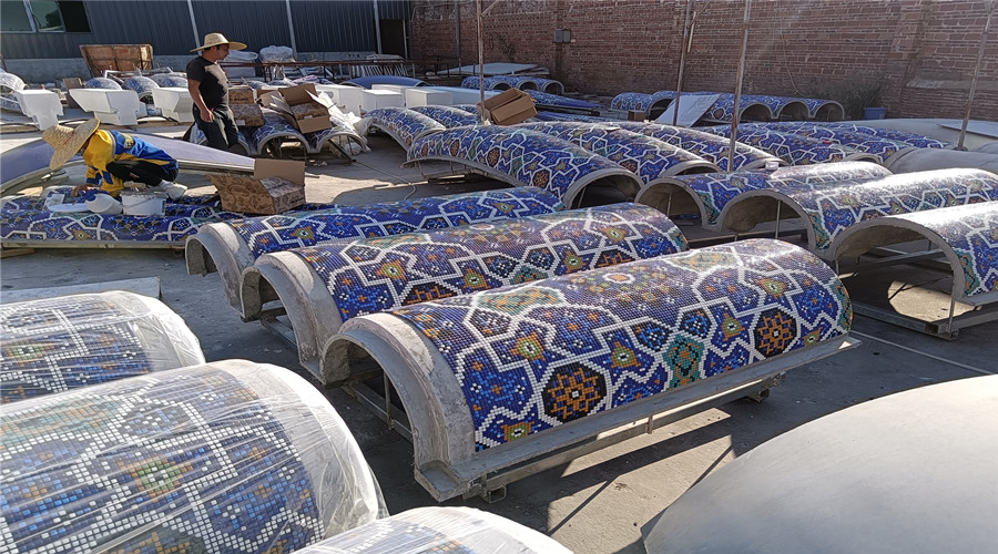 佛山灝天公司印度古堡GRC構(gòu)件 佛山灝天公司印度古堡GRC構(gòu)件