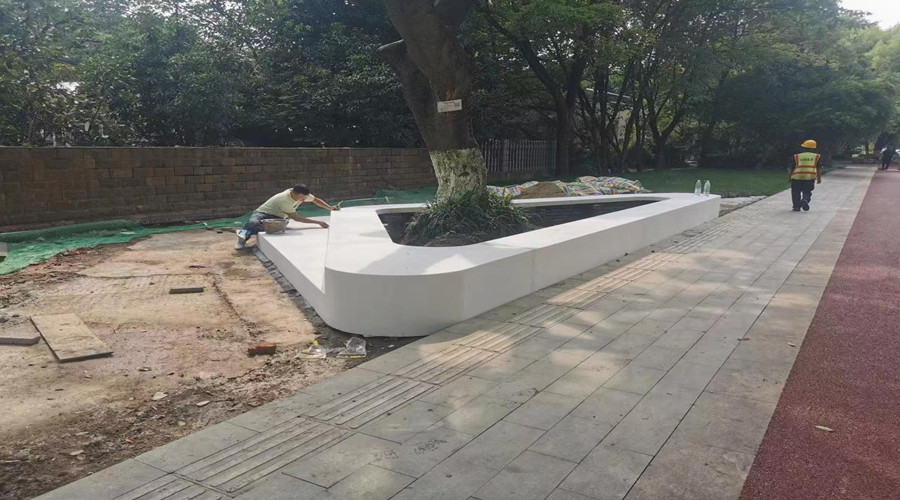 湖北宜昌園林景觀GRC樹(shù)池 湖北宜昌園林景觀GRC樹(shù)池