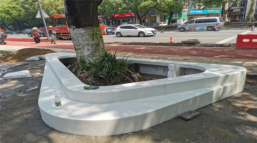 UHPC樹(shù)池坐凳 UHPC樹(shù)池坐凳