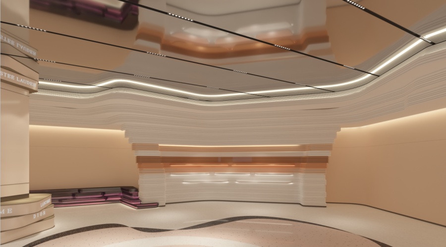 GRG背景墻造型 GRG背景墻造型