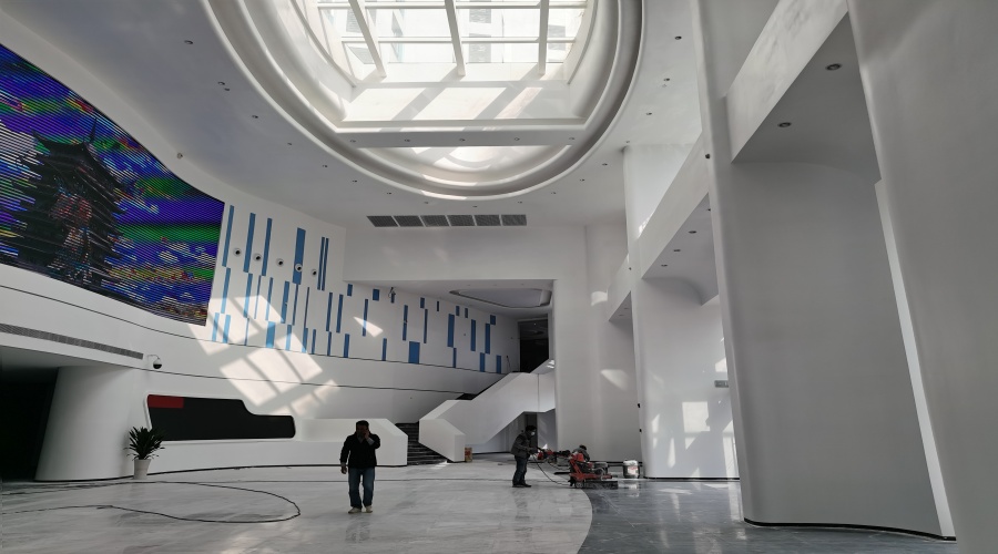 佛山仙湖科技大樓GRG造型案例效果圖賞析 佛山仙湖科技大樓GRG造型案例效果圖賞析