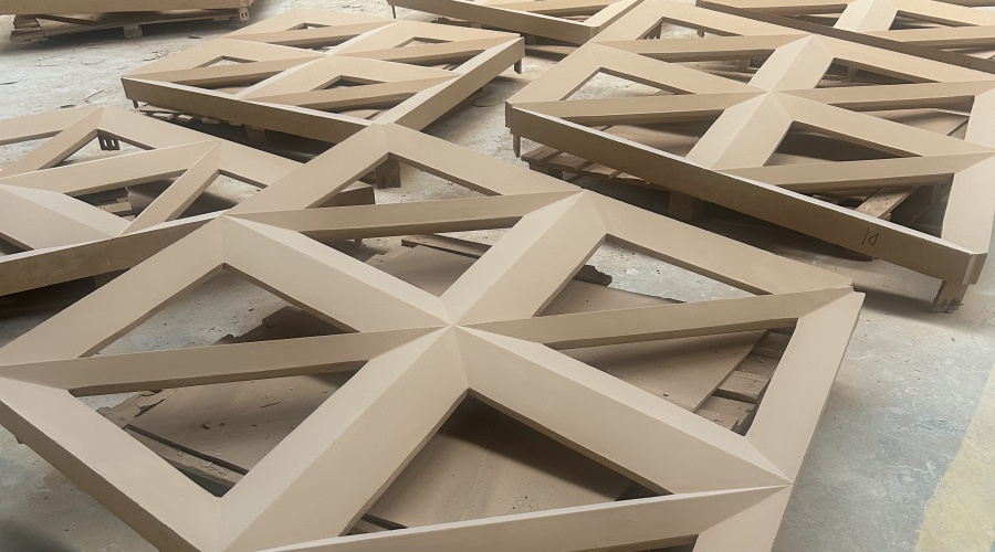 惠州茶葉產(chǎn)業(yè)園彩色UHPC鏤空幕墻板工程案例 惠州茶葉產(chǎn)業(yè)園彩色UHPC鏤空幕墻板工程案例