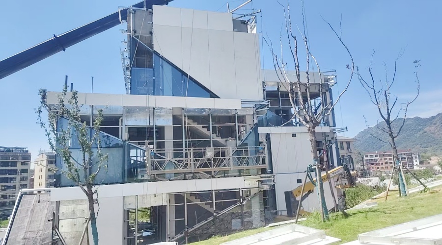 浙江義烏大李祖UHPC幕墻板工程案例 浙江義烏大李祖UHPC幕墻板工程案例