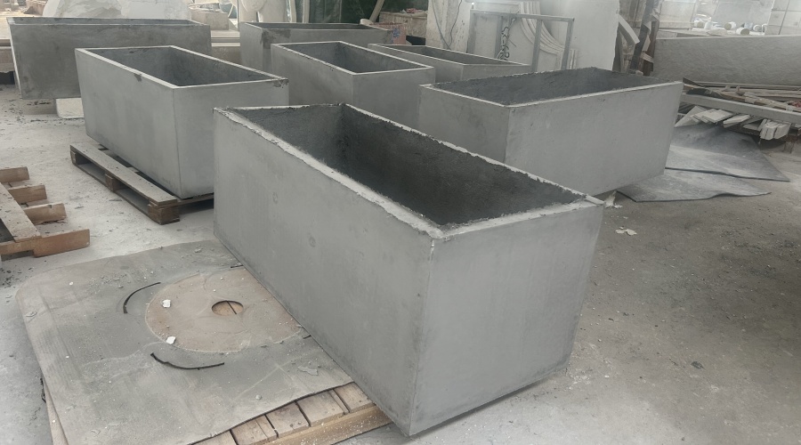 GRC混凝土花箱 GRC混凝土花箱
