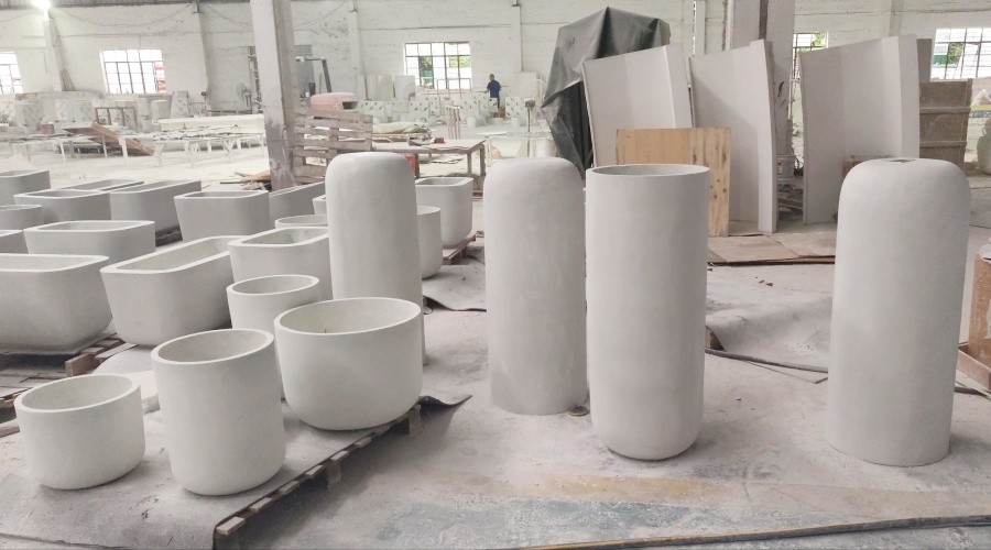 GRC花缽花箱產品