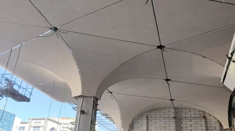 福建紫陽公館水磨石UHPC柱子造型工程 福建紫陽公館水磨石UHPC柱子造型工程