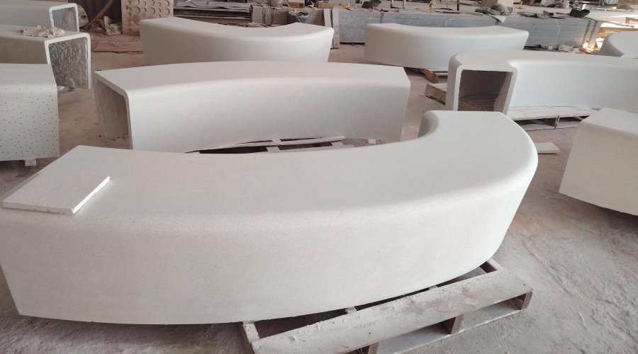 福建紫陽隱翠公館UHPC坐凳