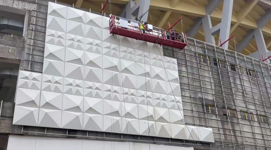 埃塞俄比亞國家體育場GRC幕墻II標(biāo)段