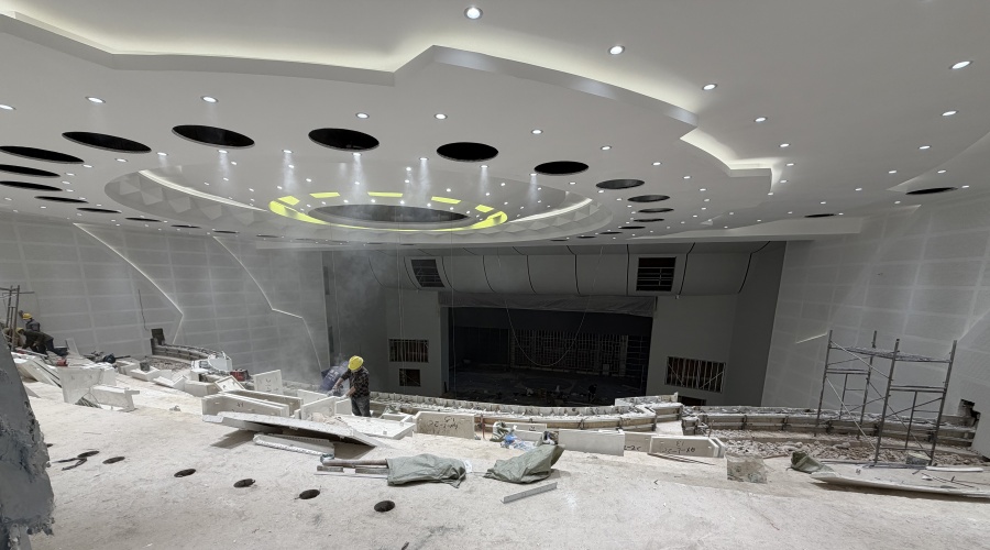 劇院報(bào)告廳GRG吊頂造型